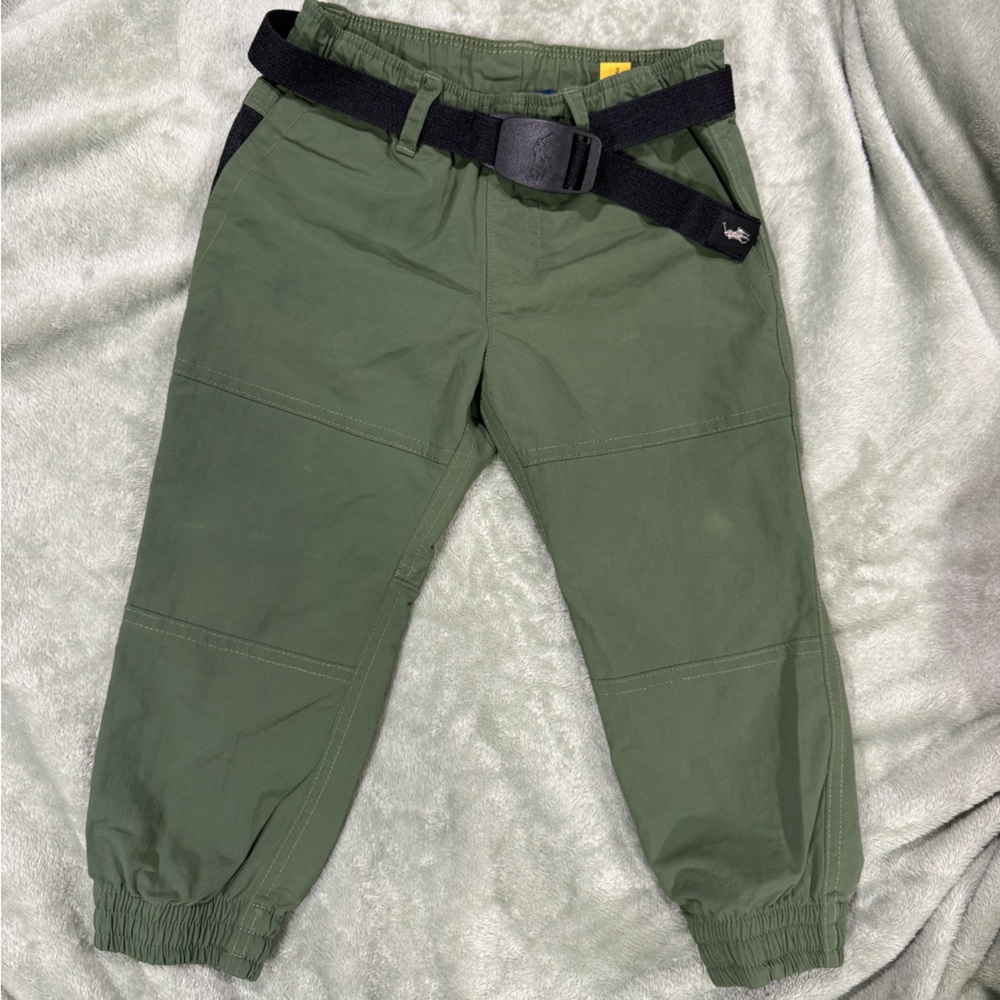 Polo by Ralph Lauren Olive Cargo Pants with Belt